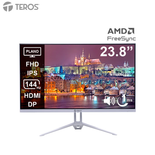 Monitor TEROS TE-2423S 23.8" FHD IPS 144Hz 1ms HDR FreeSync HDMI DisplayPort