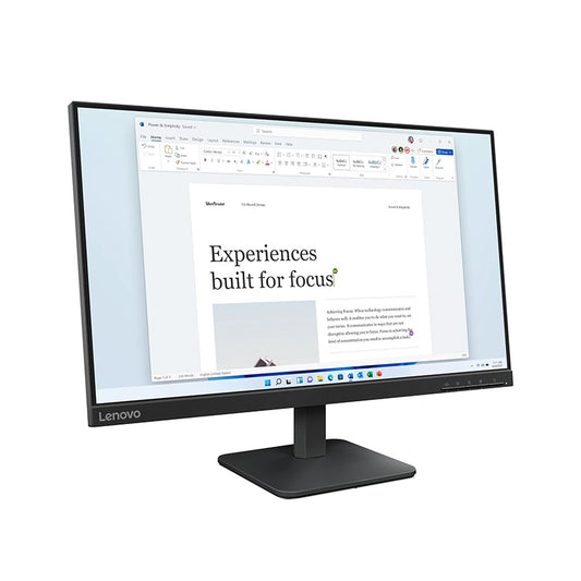 Monitor Lenovo L24-4e 23.8" Full HD IPS 100Hz HDMI VGA Raven Black