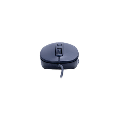 Mouse Óptico TEROS TE-1243S USB 2000 DPI 4 Botones Azul