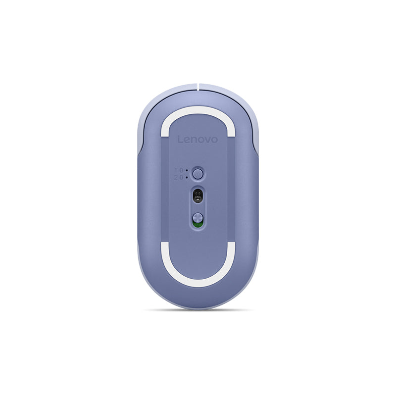 Mouse Lenovo 350 Bluetooth 5.3 Silencioso 2400 DPI Uva Meta