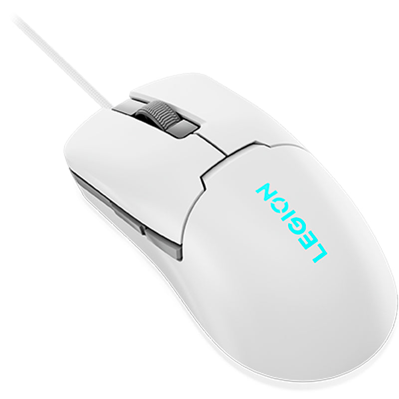 Mouse Gamer Lenovo Legion M300s RGB Blanco 8000 DPI USB 1000Hz 6 Botones GY51H47351