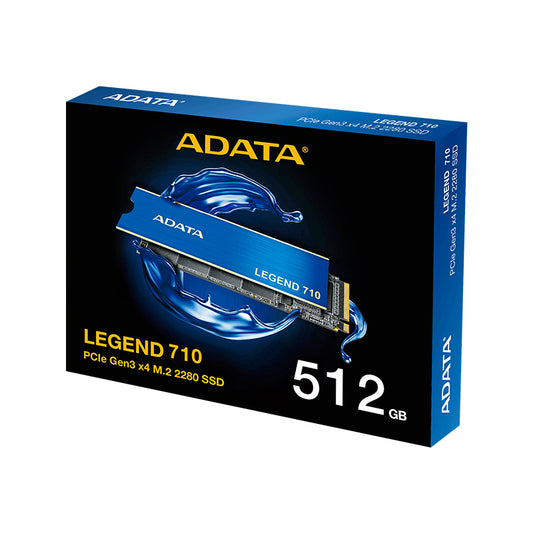 SSD ADATA Legend 710 512GB M.2 2280 NVMe PCIe 3.0 x4 2400MB/s