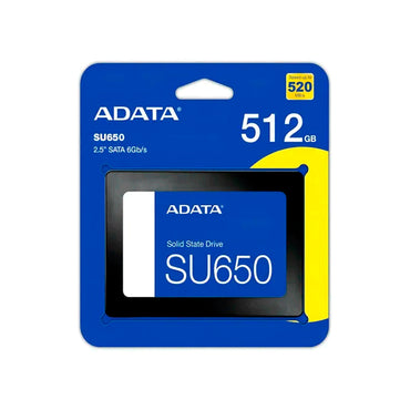 SSD ADATA Ultimate SU650 512GB SATA III 2.5" 520MB/s