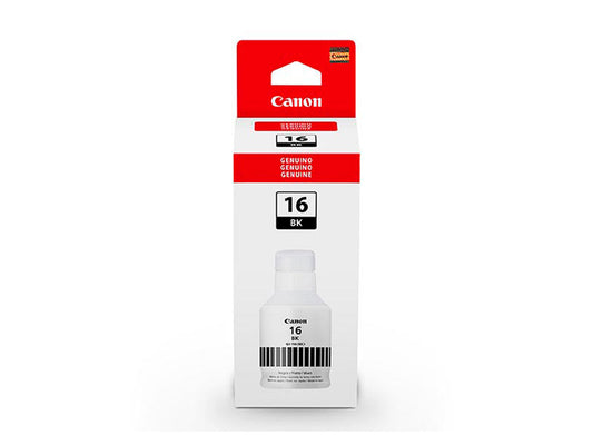 Tinta Canon GI-16BK Negra Original para Maxify GX6010 GX7010