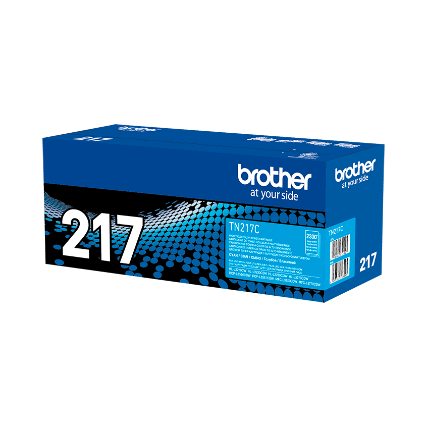 TONER BROTHER TN217C CIAN(L3270/L3551/L3750)2300 PAG.