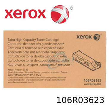 Tóner Xerox 106R03623 Negro Extra Alta Capacidad 15000 Páginas para WorkCentre 3335 3345 y Phaser 3330