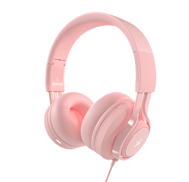 Audífonos Xtech XTH-355 Kids Rosado con Micrófono y Conexión 3.5mm