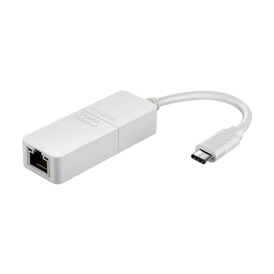 Adaptador D-Link DUB-E130 USB-C a Gigabit Ethernet RJ45 10/100/1000 Mbps