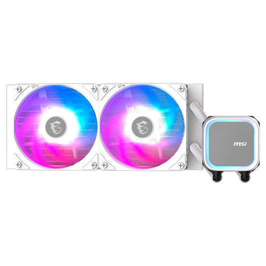 Refrigeración Líquida MSI MAG CORELIQUID A13 240 White ARGB 240mm para Intel y AMD
