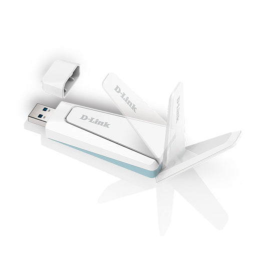 Adaptador USB D-Link AX18U WiFi 6 AX1800 USB 3.0 WPA3 Antena Plegable