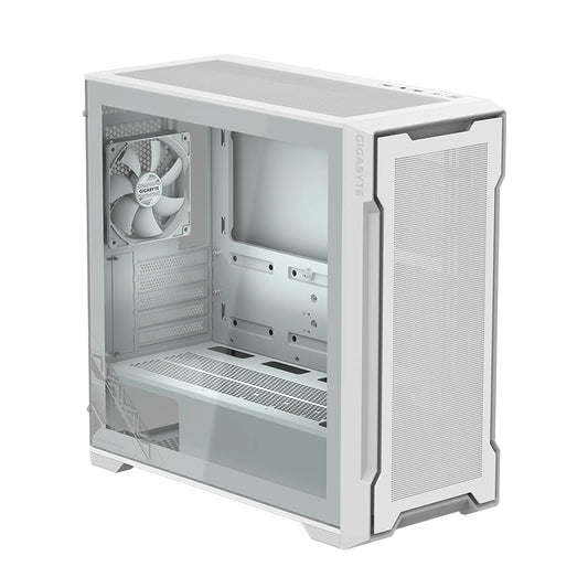 Case Gigabyte C102 Glass ICE Mid Tower Blanco Vidrio Templado