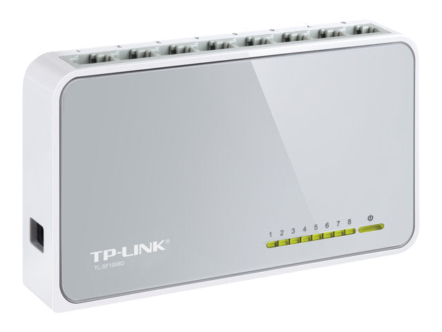 Switch TP-Link TL-SF1008D 8 Puertos Fast Ethernet 10/100 Mbps No Administrable