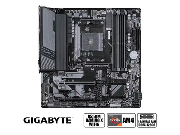 Motherboard Gigabyte B550M GAMING X WIFI6 AMD B550 AM4 DDR4 mATX WiFi 6