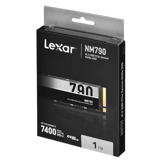 SSD M.2 NVMe Lexar NM790 1TB PCIe 4.0 x4 7400MB/s LNM790X001T-RNNNG