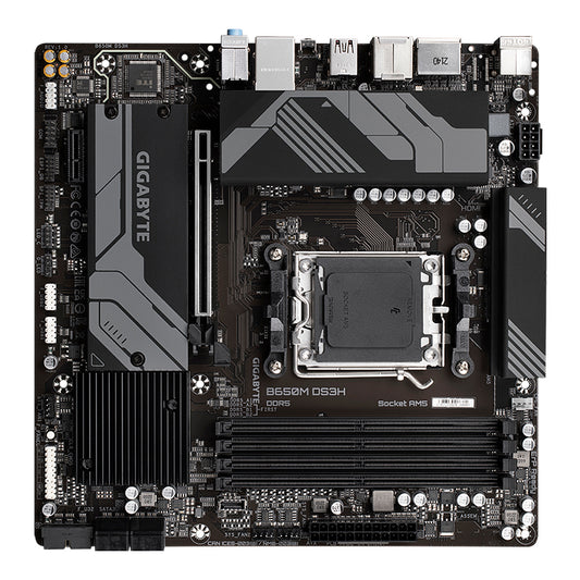 Motherboard Gigabyte B650M DS3H AMD B650 AM5 DDR5 mATX 2.5GbE HDMI DP