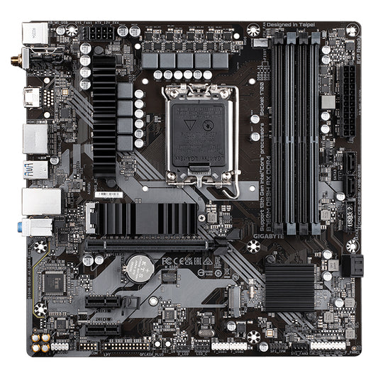 Motherboard Gigabyte B760M DS3H AX DDR4 Intel B760 LGA1700 mATX WiFi 6E