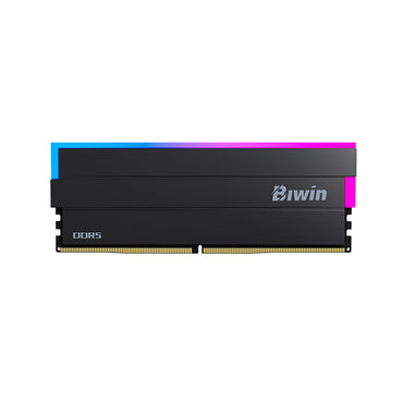 Memoria RAM Biwin Opal DW100 RGB 32GB (2x16GB) DDR5 6000MHz CL28 UDIMM Negro