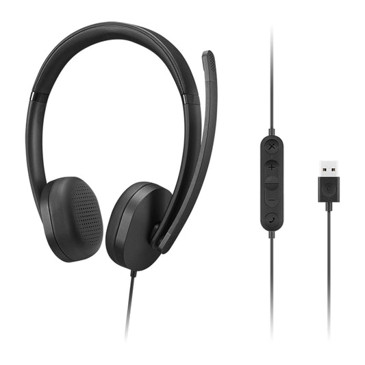 AURICULARES LENOVO ESTÉREO GEN 2 CON MICRÓFONO USB-A