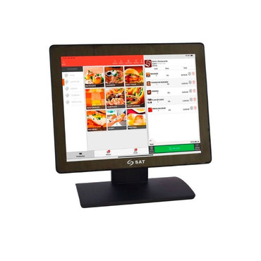 Monitor Touch SAT 1054FPH 15" Capacitivo HDMI VGA USB 10 Toques IP54