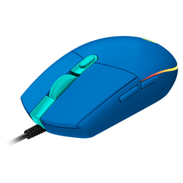 Mouse Gamer Logitech G203 LIGHTSYNC 8000 DPI RGB USB 6 Botones Azul