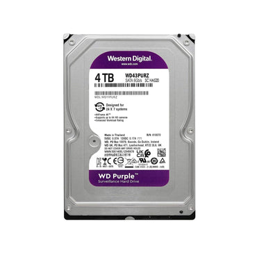 Disco Duro Western Digital WD Purple 4TB SATA 6Gb/s 5400RPM 3.5 para Videovigilancia
