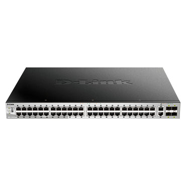 Switch D-Link DGS-3130-54PS Administrable L3 48 Puertos PoE 10G SFP+ 216Gbps