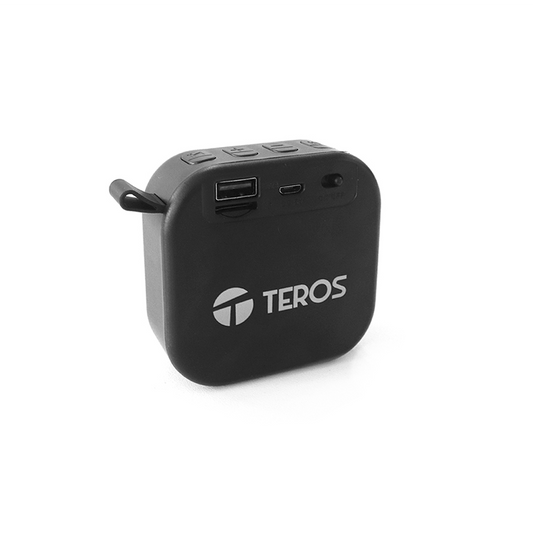Parlante TEROS TE-6032N, bluetooth, 5 W, 400 mAh, negro