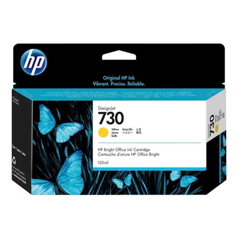 Cartucho de Tinta HP 738 Amarillo 130ml 498N7A Original