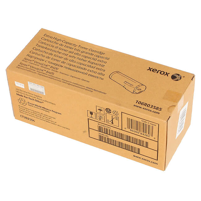 Tóner Xerox 106R03585 Negro Original 24,600 Páginas para VersaLink B400 B405