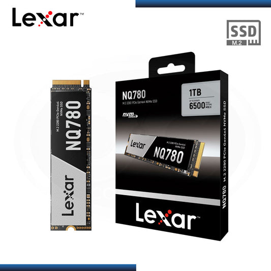 SSD M.2 NVMe Lexar NQ780 1TB PCIe 4.0 x4 6500MB/s LNQ780X001T-RNNNG