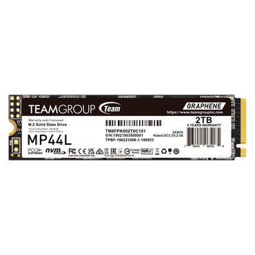 UNIDAD DE ESTADO SOLIDO TEAMGROUP MP44L M.2 PCIE 4.0, 2TB, PCIE 4.0 X4 CON NVME