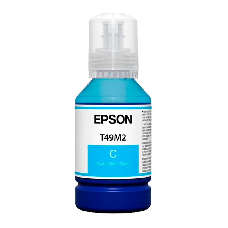 Botella de Tinta Epson T49M220 Cian UltraChrome DS 140ml para SureColor F170 F570 F571