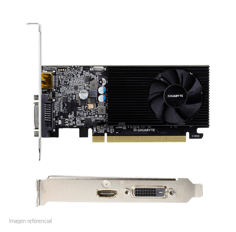 Tarjeta de Video Gigabyte GeForce GT 1030 Low Profile 2GB DDR4