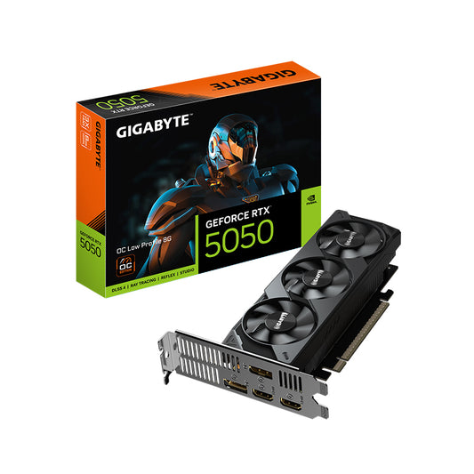 Tarjeta de Video Gigabyte GeForce RTX 5050 OC Low Profile 8GB GDDR6 PCIe 5.0
