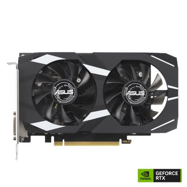 Tarjeta de Video ASUS Dual GeForce RTX 3050 OC Edition 6GB GDDR6 PCIe 4.0 HDMI DisplayPort