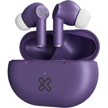 Audífonos Klip Xtreme KTE-015PR True Wireless Bluetooth 5.4 IPX4 Morado