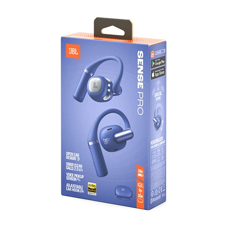 JBL Sense Pro Audífonos Open Ear Bluetooth 6.0 Hi-Res IP54 Azul
