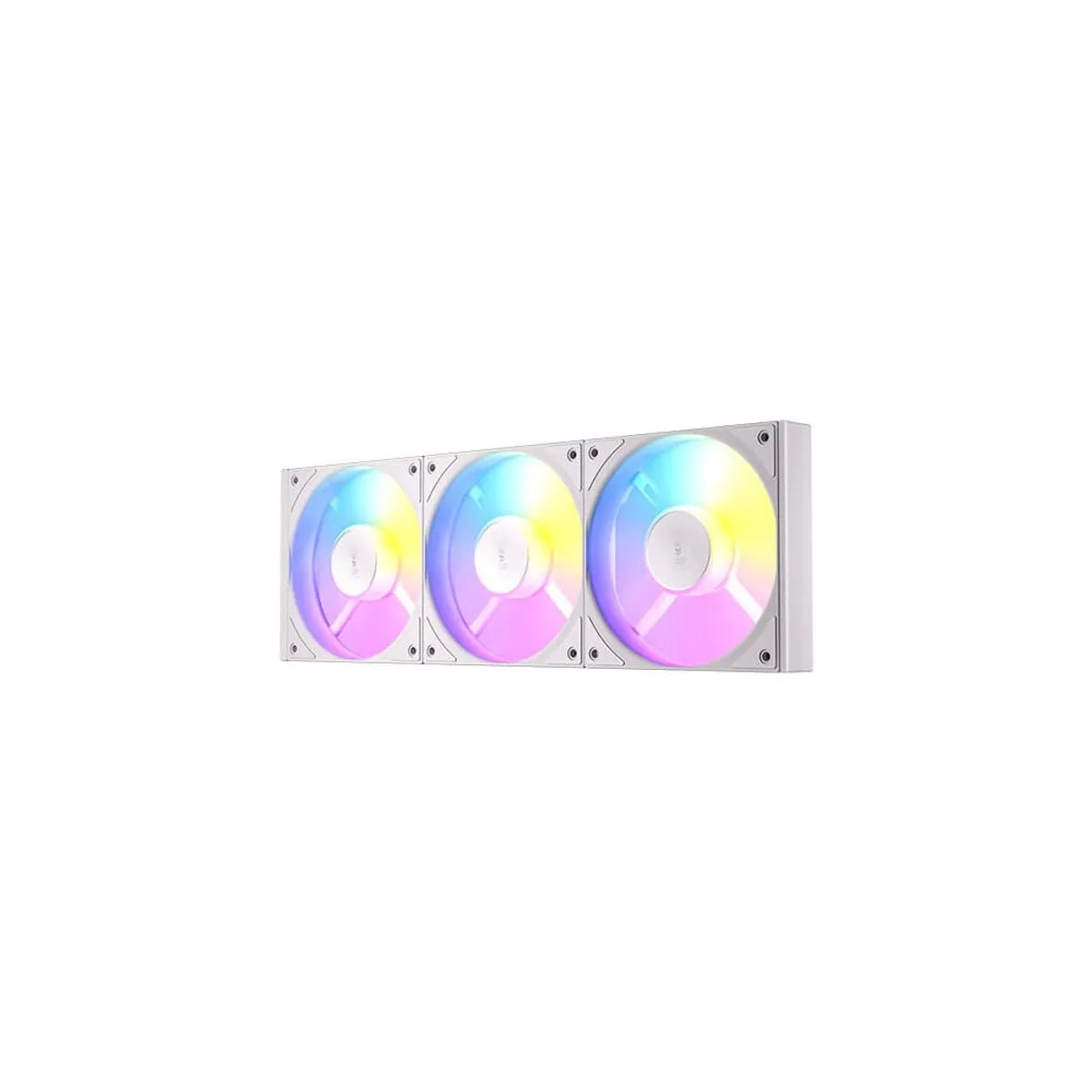Kit Ventiladores Antec C120R ARGB White 3 Pack 120mm | Iluminación ARGB