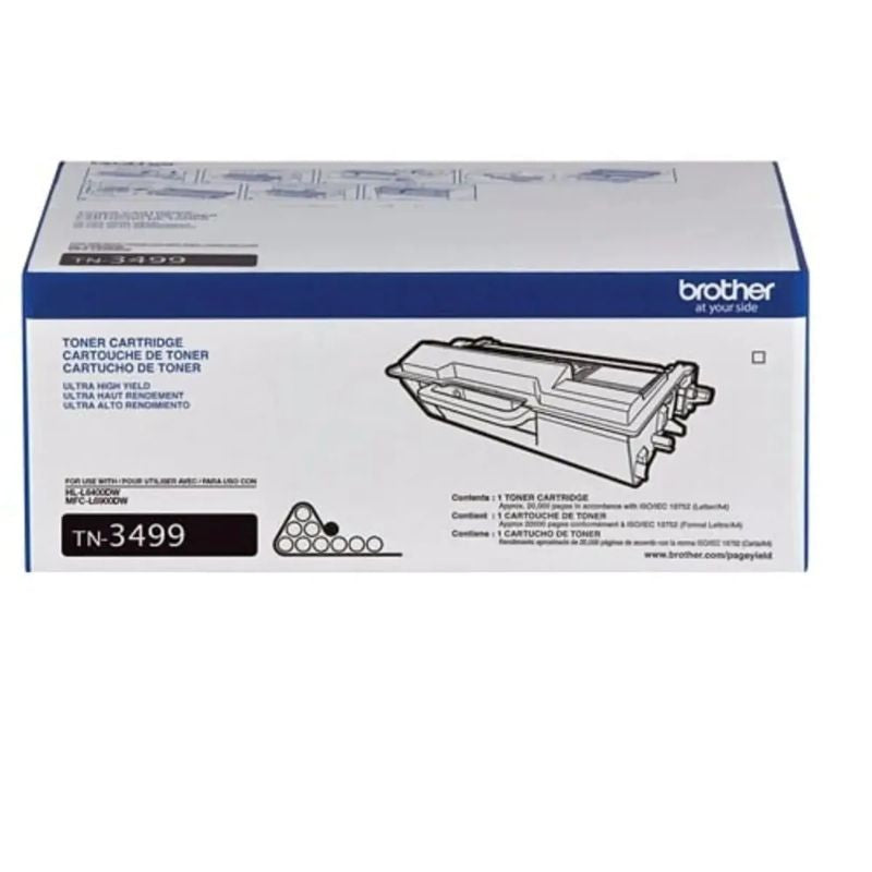 Tóner Brother TN-3499 Negro 20,000 Páginas para HL-L6400DW