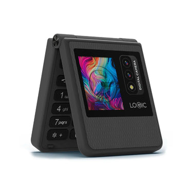Celular LOGIC Z1L 4G LTE Dual SIM 2.8" Negro Básico
