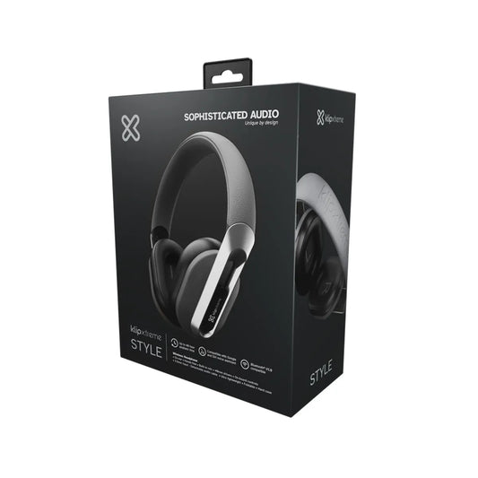 Audífonos Klip Xtreme KWH-750GR Bluetooth 5.0 Gris 40 Horas Wireless