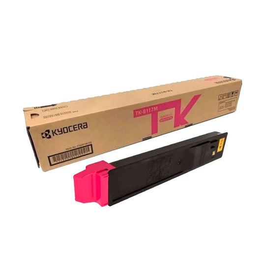 Tóner Kyocera TK-8117M Magenta 6,000 Páginas Compatible TK-8115M ECOSYS M8124CIDN M8130CIDN