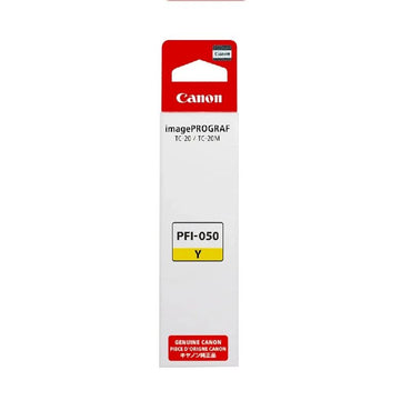 Cartucho de Tinta Canon PFI-050 Amarillo Original 70ml Pigmentada para imagePROGRAF TC-20 TC-20M