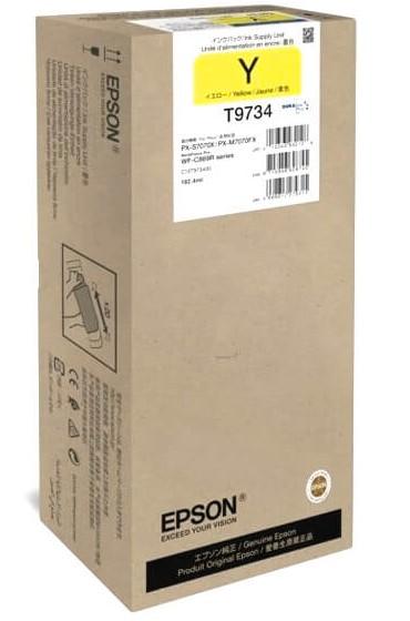Bolsa de Tinta Epson T973420 Yellow DURABrite Pro Alta Capacidad para WorkForce Pro WF-C869R