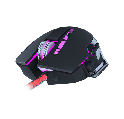 Mouse Gamer Xtech XTM-720 7200 DPI RGB USB 8 Botones Programables