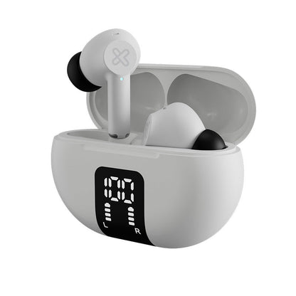 Audífonos Klip Xtreme KTE-755WH TWS Bluetooth 5.4 ANC ENC IPX4 Blanco