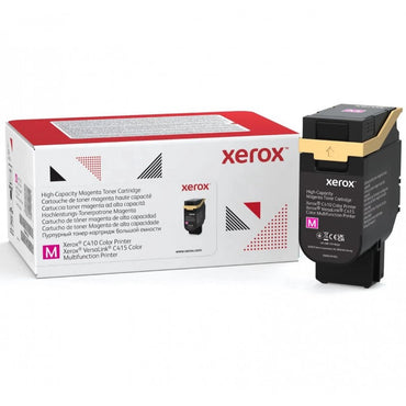 Tóner Xerox 006R04766 Magenta Alta Capacidad 7,000 Páginas para C410 VersaLink C415