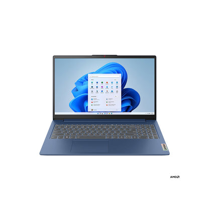 Laptop Lenovo IdeaPad Slim 3 15AMN8 Ryzen 3 7320U 8GB RAM 512GB SSD 15.6" FHD Azul