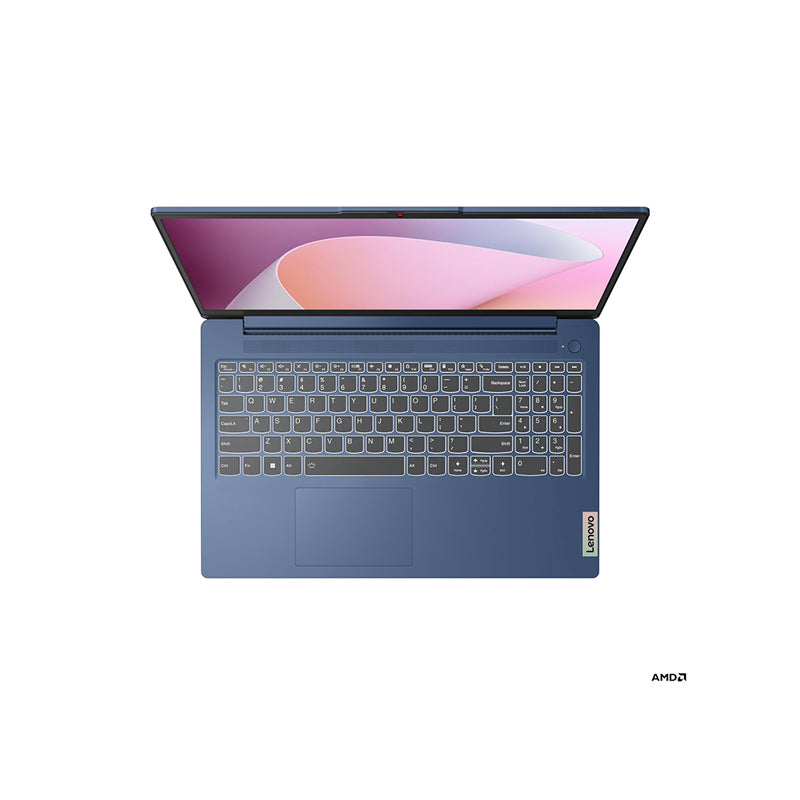 Laptop Lenovo IdeaPad Slim 3 15AMN8 Ryzen 3 7320U 8GB RAM 512GB SSD 15.6" FHD Azul