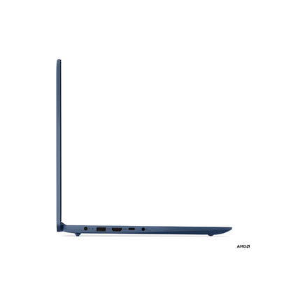 Laptop Lenovo IdeaPad Slim 3 15AMN8 Ryzen 3 7320U 8GB RAM 512GB SSD 15.6" FHD Azul
